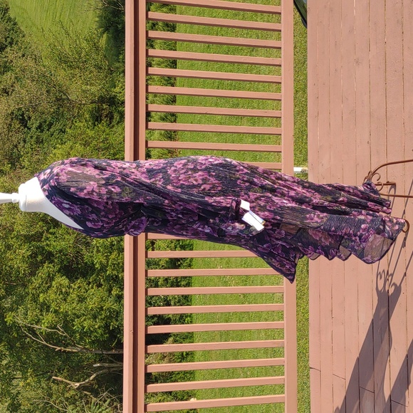 🌜NIGHTWAY DRESSES Wrap Style, Hi-Lo Formal Dress - Picture 6 of 16